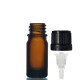 5ml - Amber Dropper Cam Şişe İçten Damlalıklı